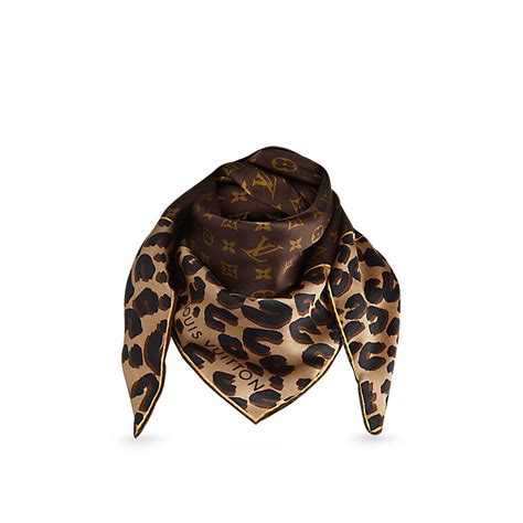 fake louis vuitton leopard print scarf|louis vuitton leopard scarf price.